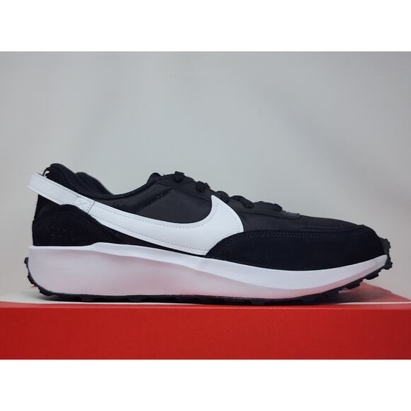 DS Nike Waffle Debut BLACK WHITE DH9522-001 - Picture 5 of 6